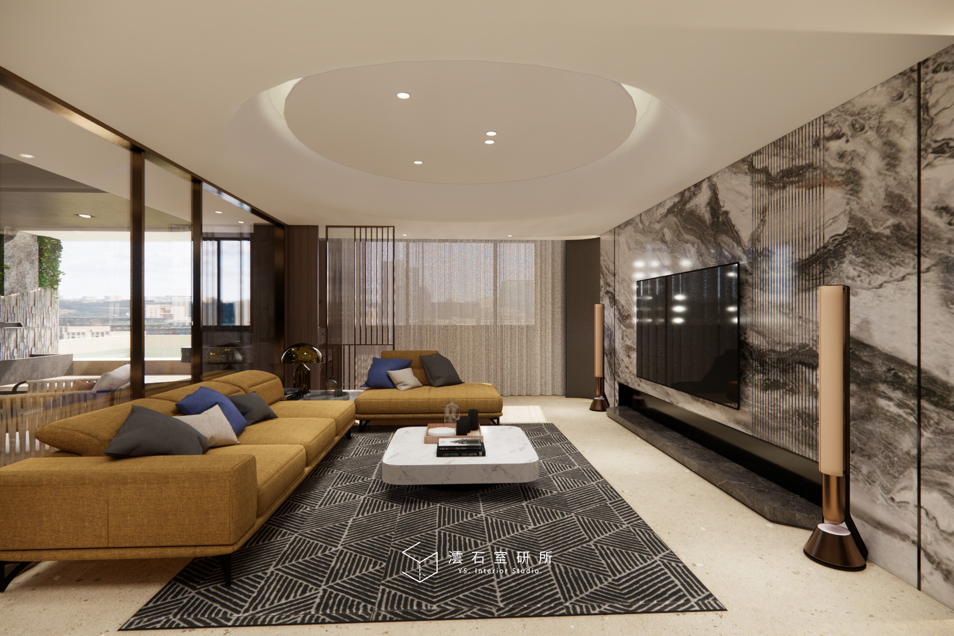 Design Lab|室內外串聯的私人會所型住宅設計